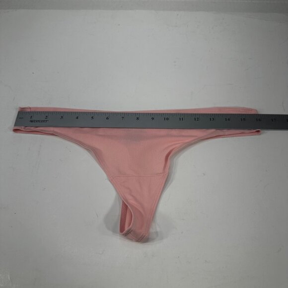 Hanes Women's Size 7 Large Panty Thong Pink New Without Tags - Picture 4 of 6